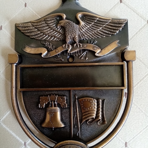 DOOR KNOCKER, PATRIOTIC, BICENTENNIAL ,VINTAGE - Picture 5 of 5